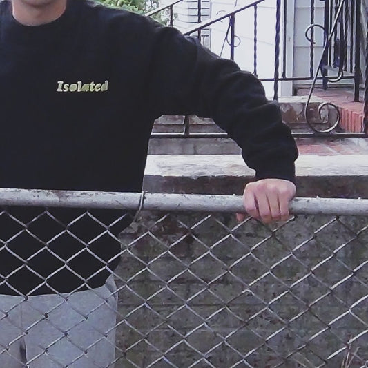 Essentials Wordmark Crewneck - Black