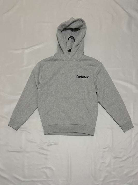 Essentials Wordmark Hoodie - Heather Gray