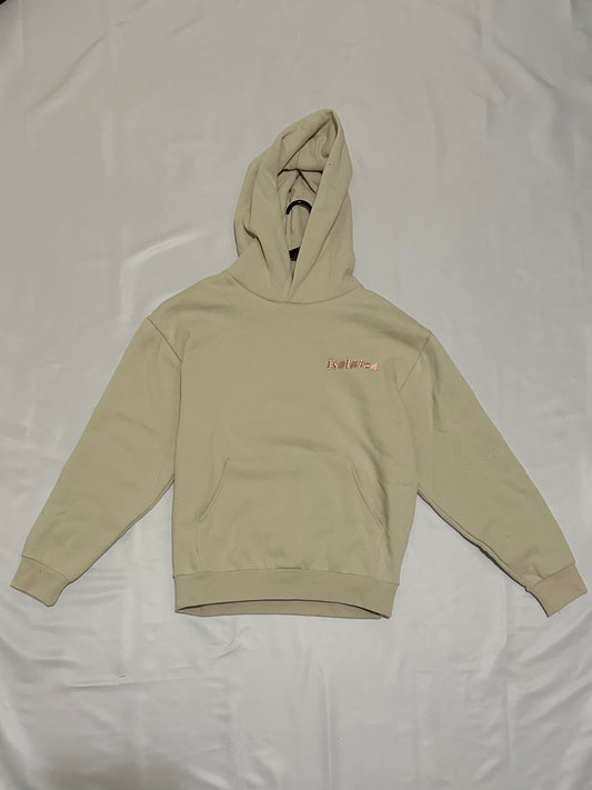 Essentials Wordmark Hoodie - Ivory