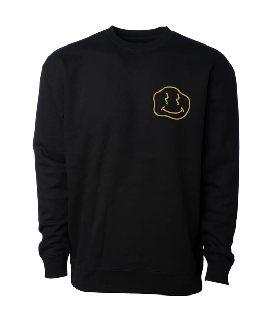 Jumbo Logo Crewneck - Black