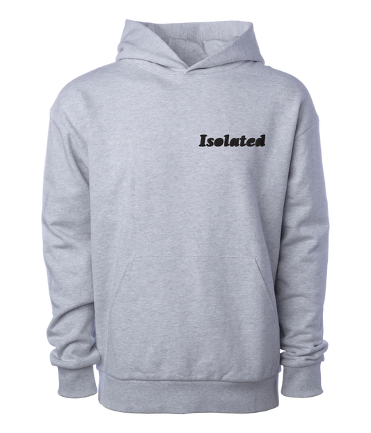 Essentials Wordmark Hoodie - Heather Gray